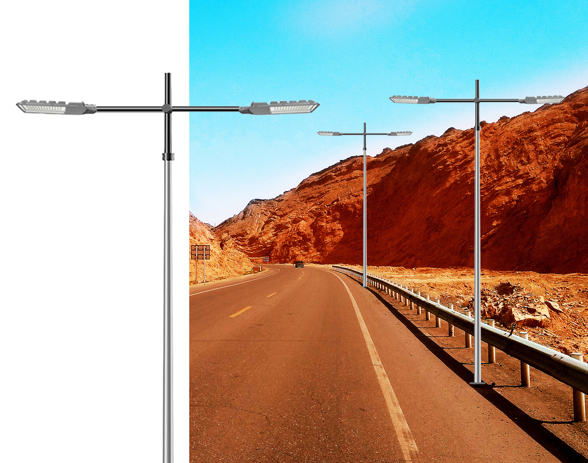 Light Pole Para sa Highway Lighting