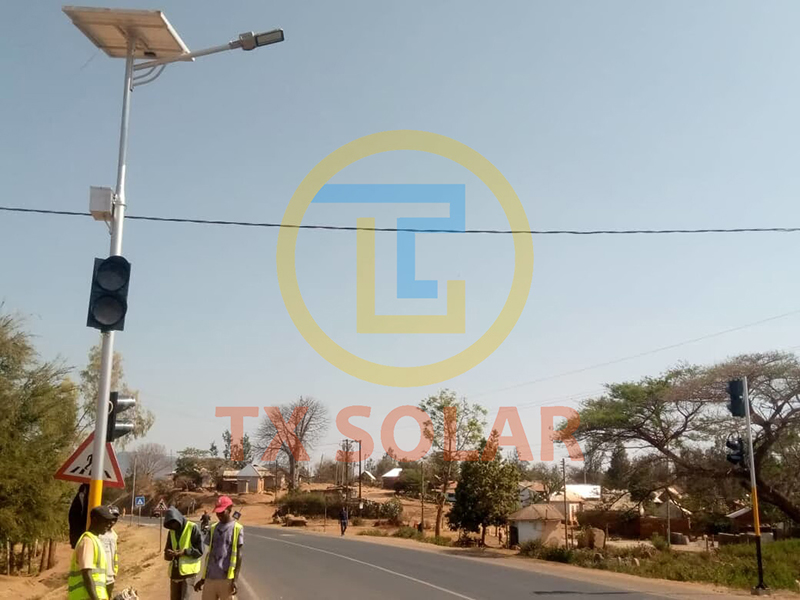 Tanzania solar street light