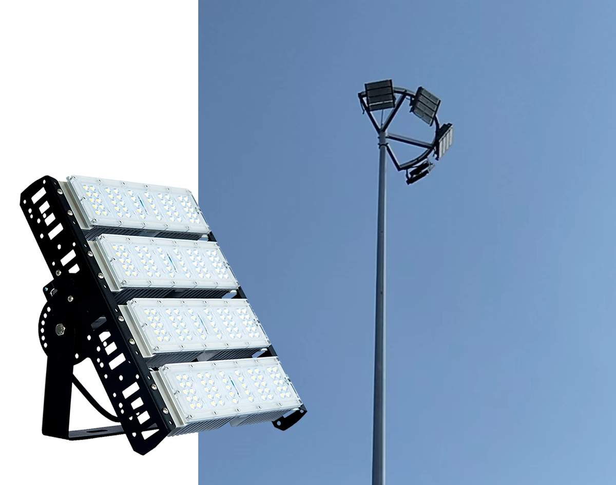 300W Stadium Lighting Adjustable Angle LED Flood Light 1