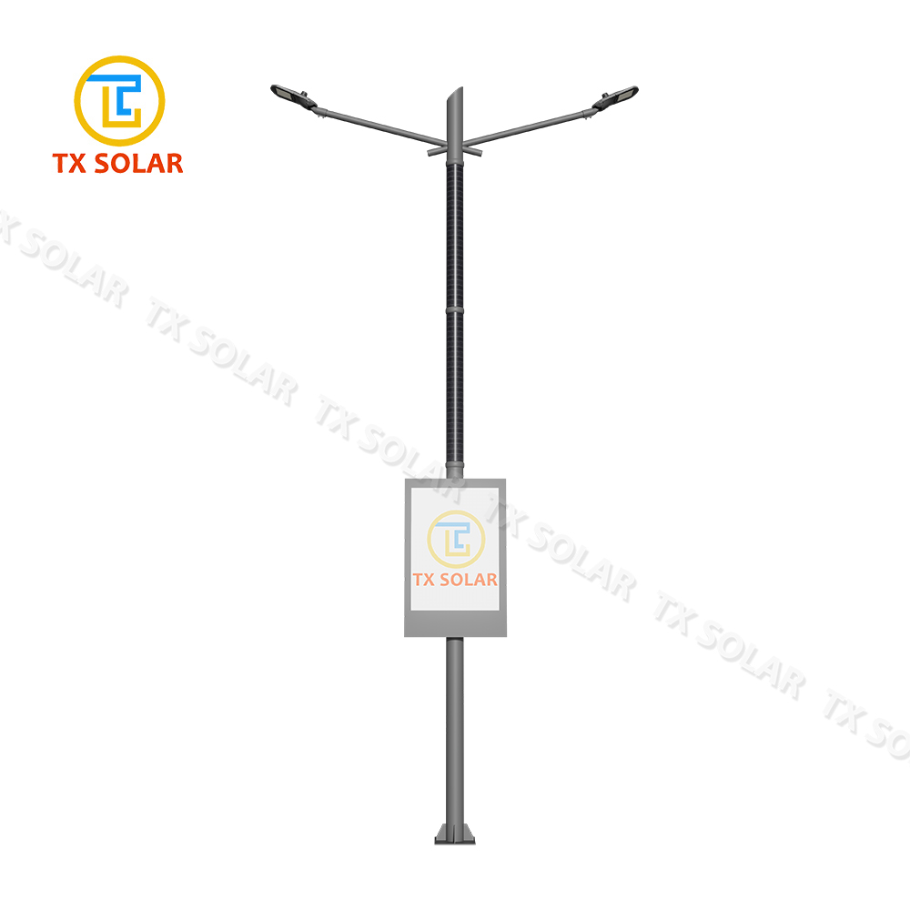 OEM Flexible Solar Panel LED Street Light with Billboard factory and ...