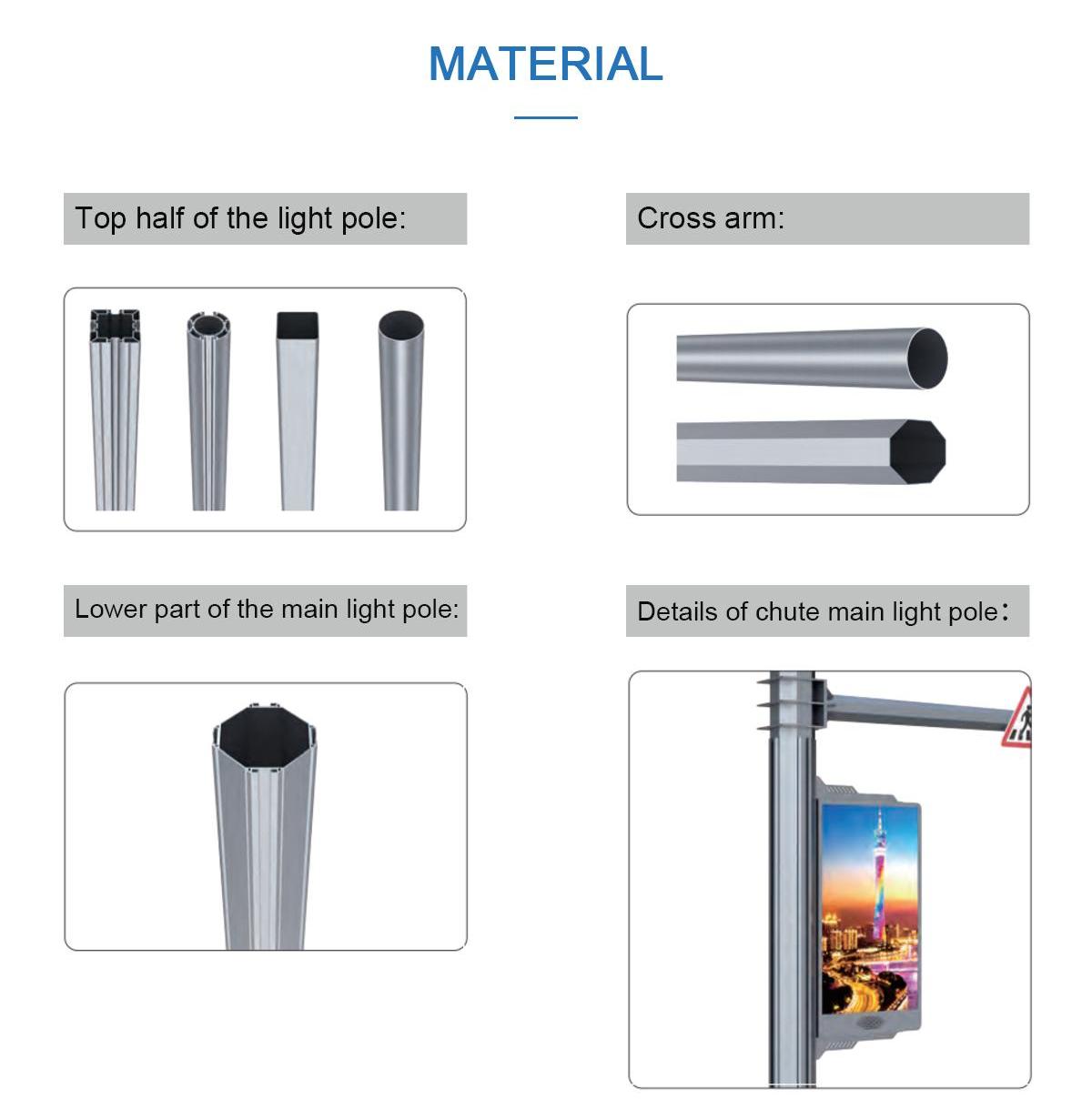 Integrated Pole