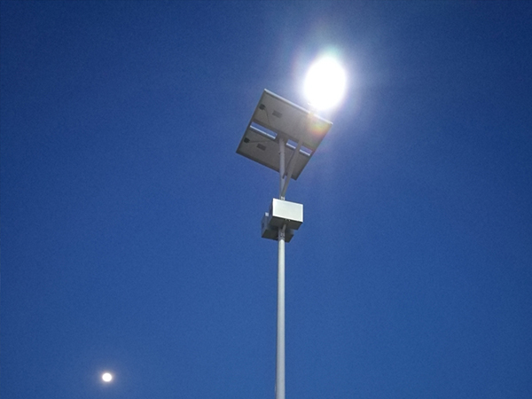 Solar street lamp night lighting