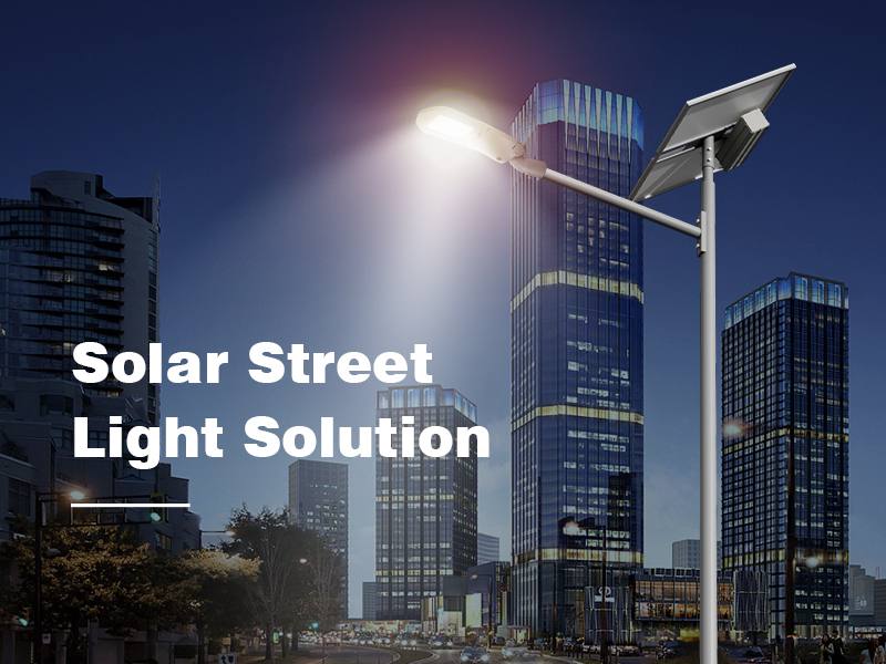 Solar street light solution design
