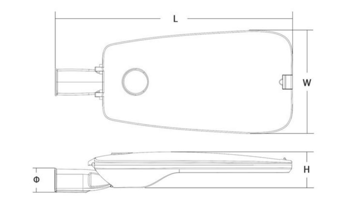 TX LED 9 street light