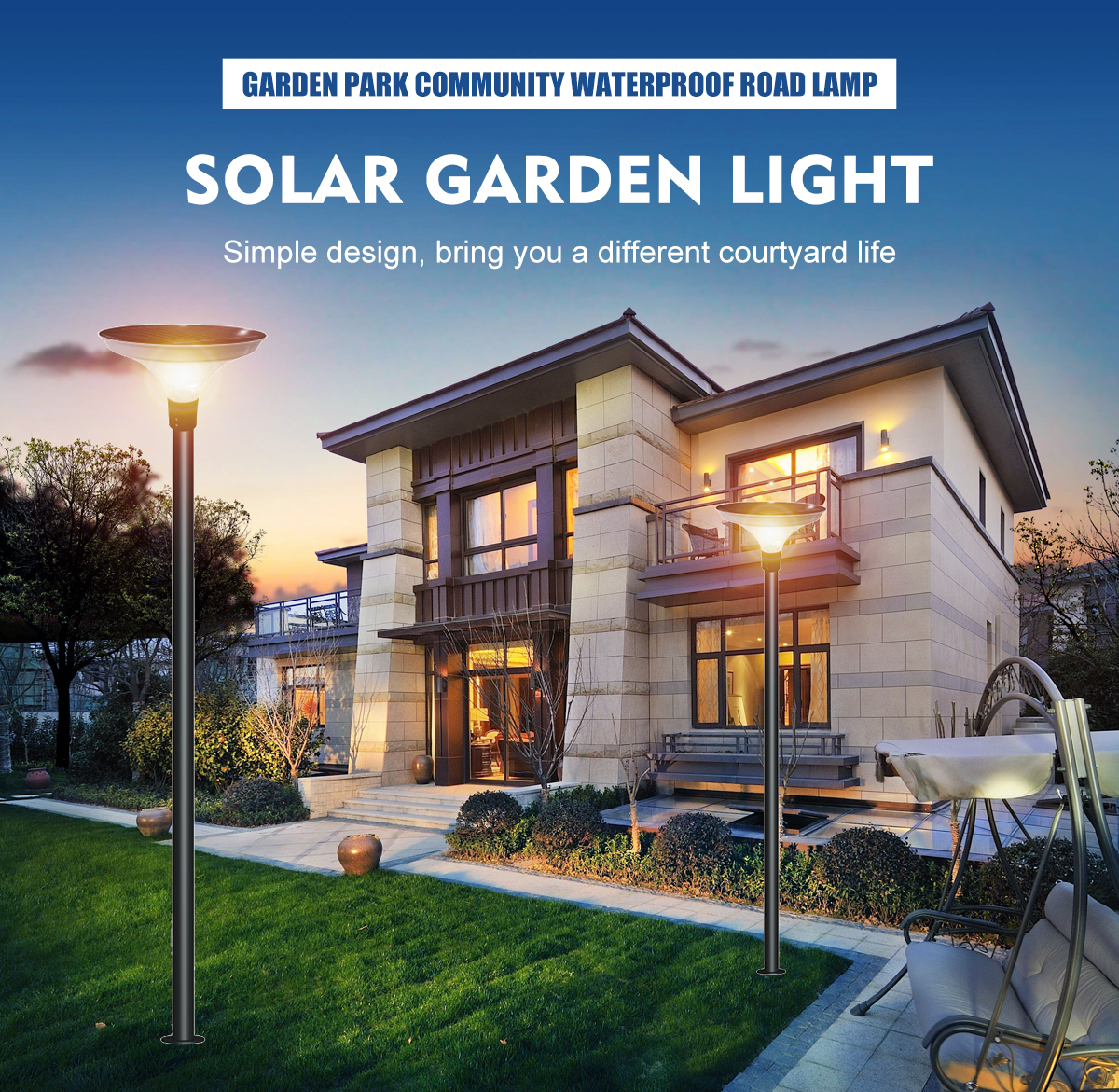 Tianxiang solar garden light