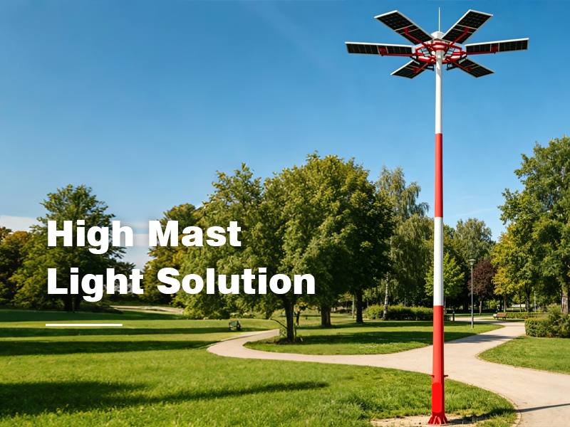 high mast light design
