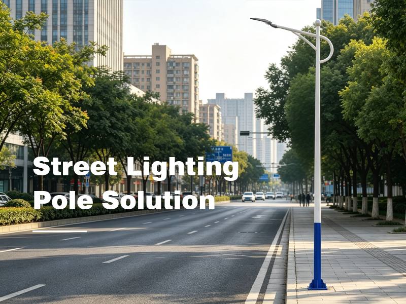 street lighting pole design